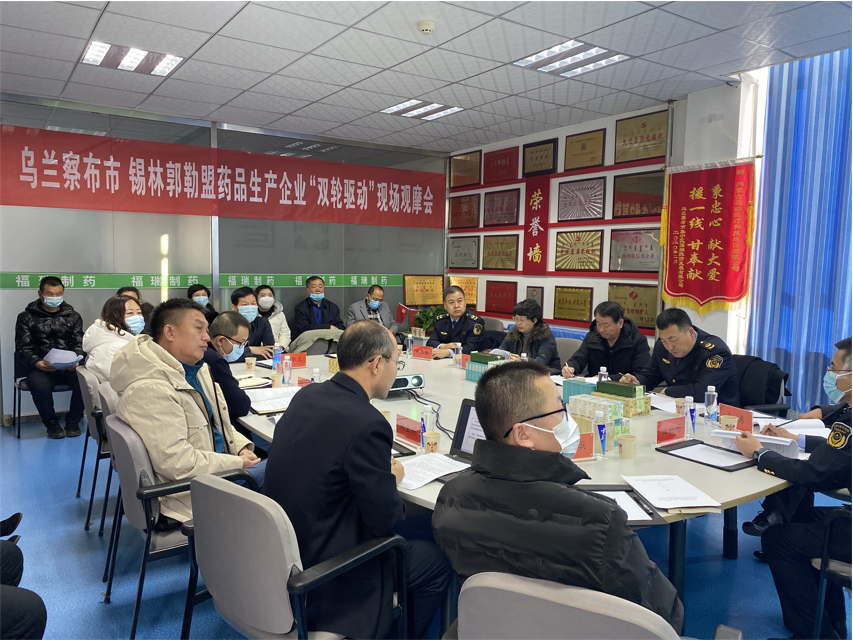 福瑞股份生产中心举办 药品生产企业“双轮驱动”现场观摩会